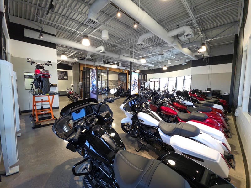 ZionHD Motorcycle Showroom Floor